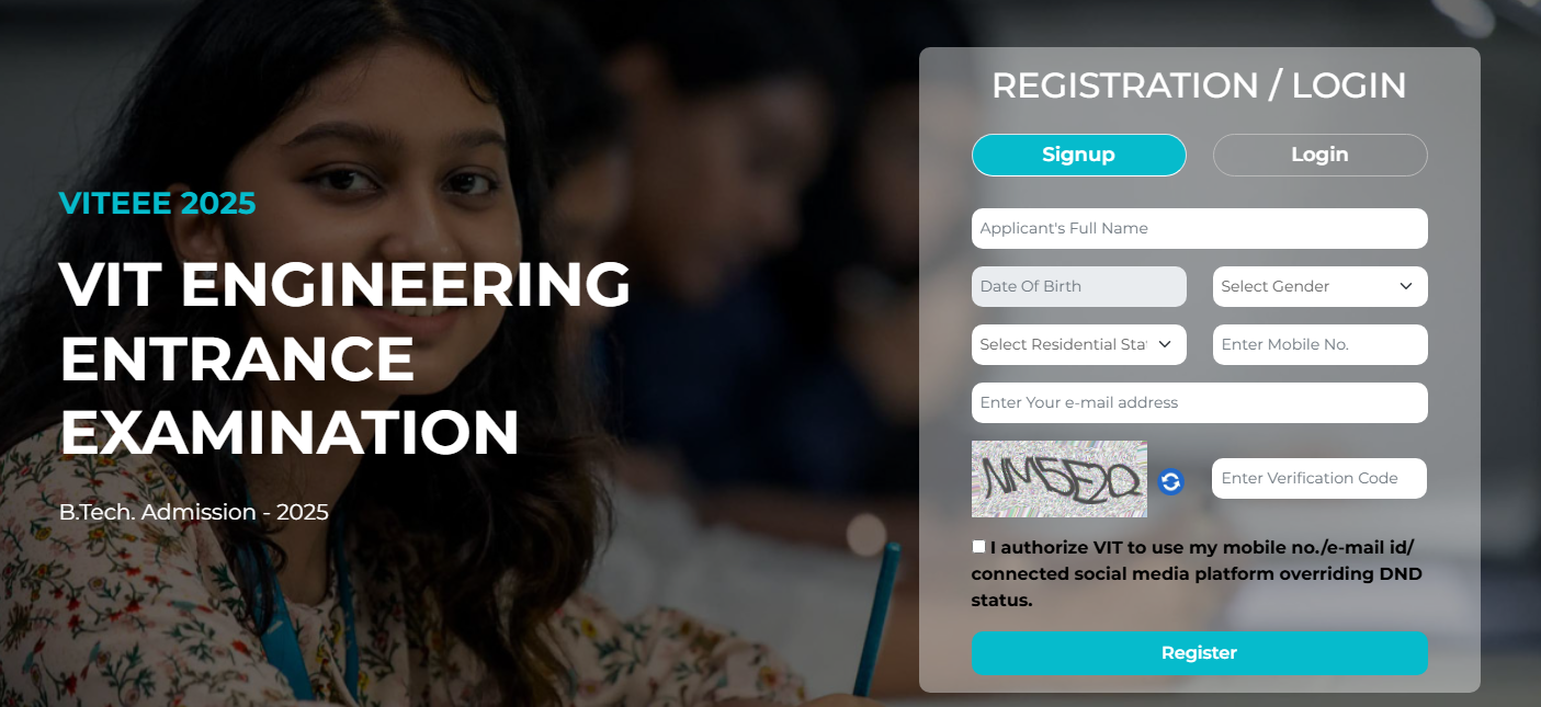 VITEEE 2025 Hall Ticket out @viteee.vit.ac.in, exam scheduled April 20 and April 27 Exams